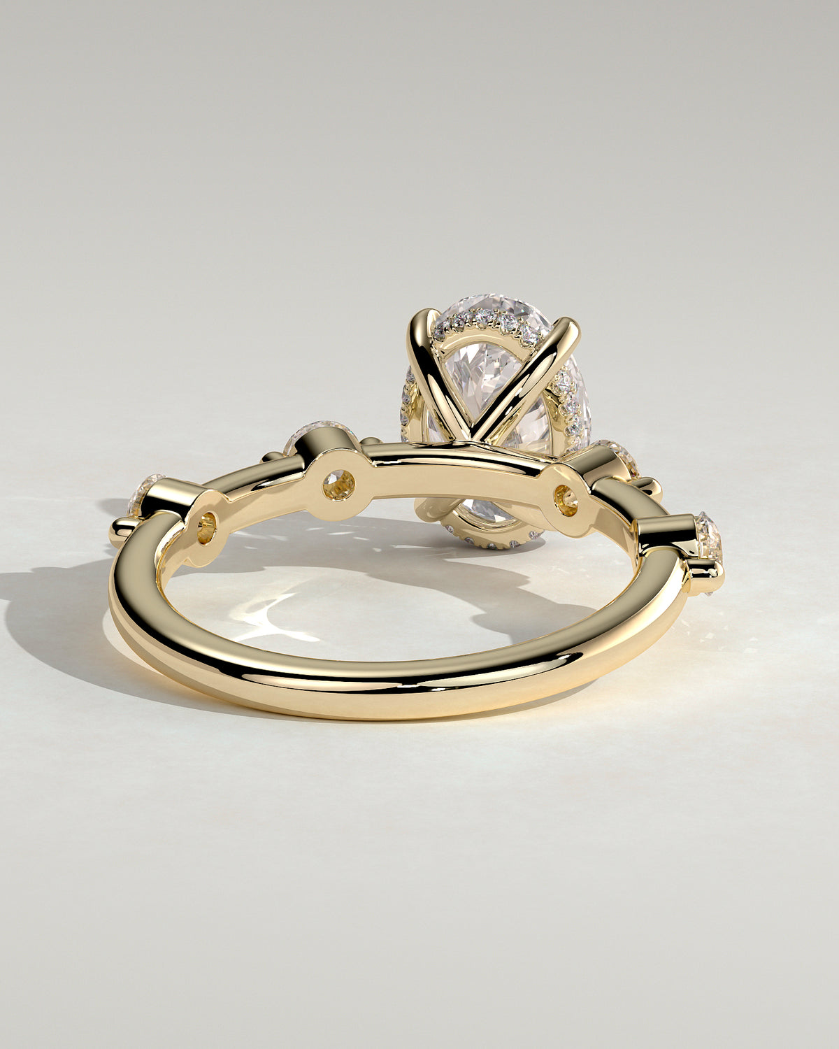 MET 0212 - 2 ct center stone - 18k Yellow Gold source reference - product detail view