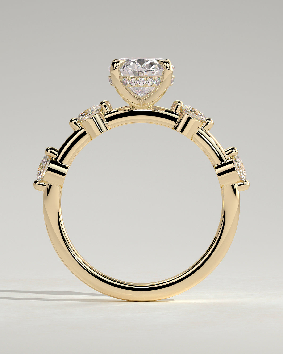 MET 0212 - 2 ct center stone - 18k Yellow Gold source reference - product detail view