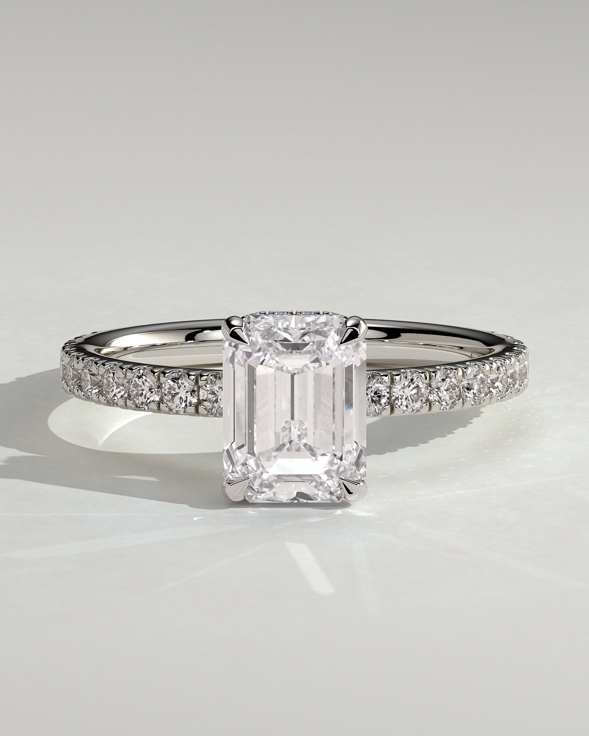 MET 0219 - 2 ct source configuration - 18k White Gold source reference - product detail view