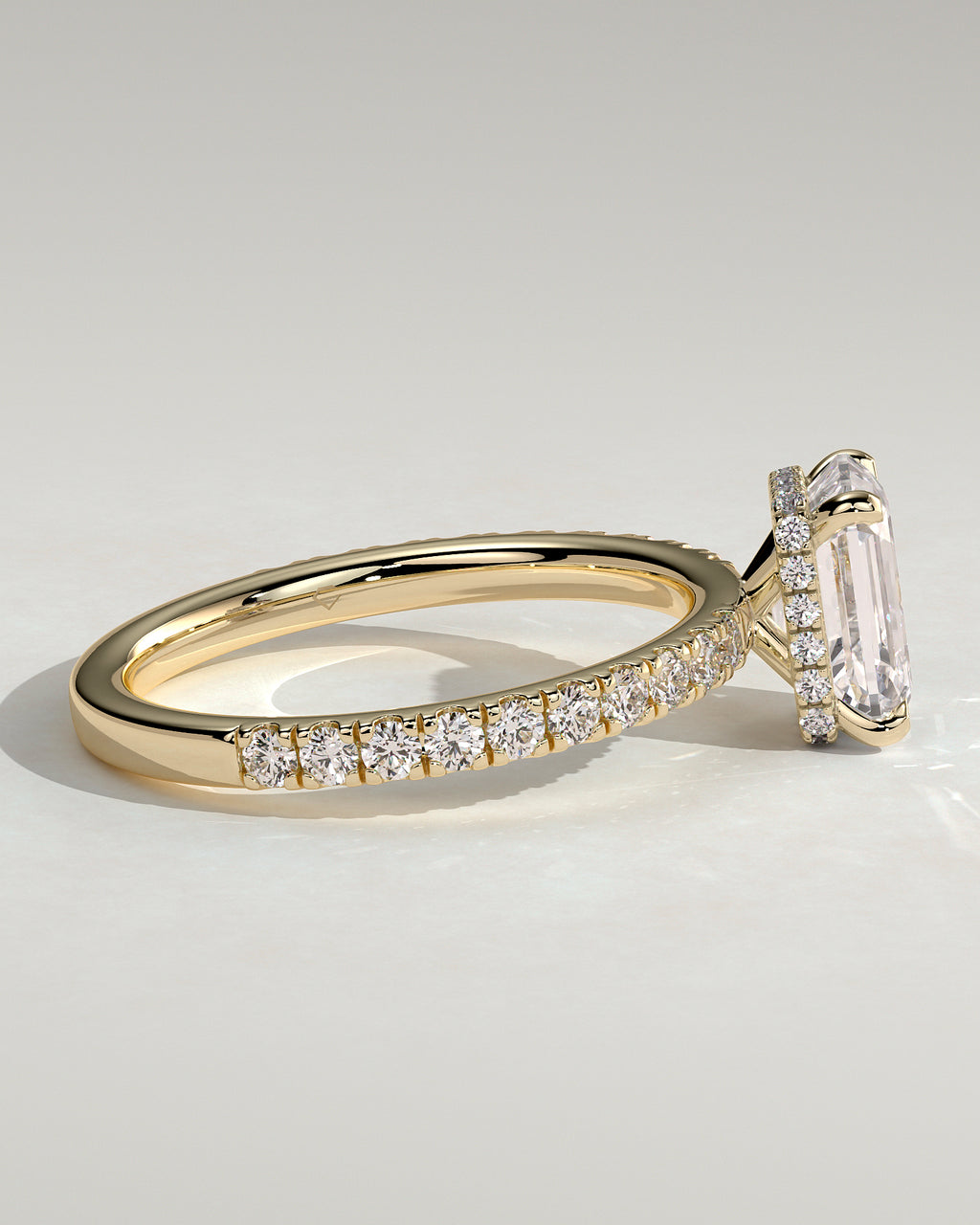 MET 0219 - 2 ct source configuration - 18k Yellow Gold source reference - product detail view