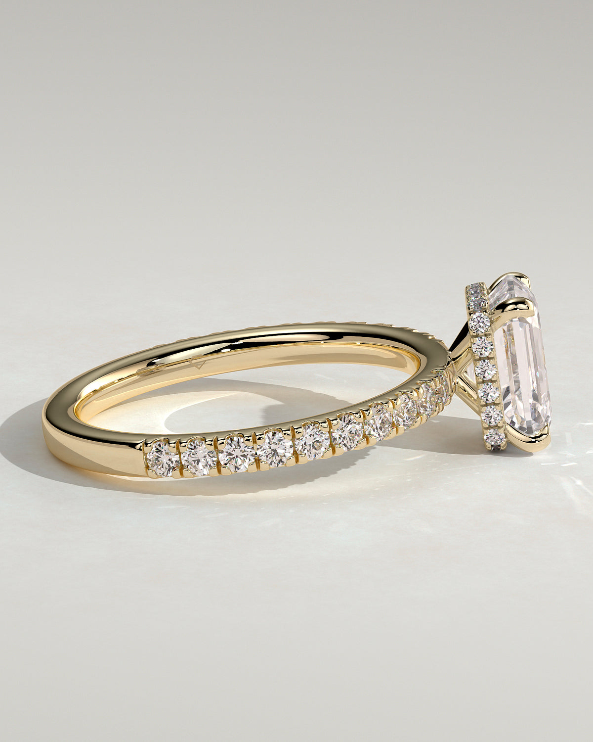 MET 0219 - 2 ct source configuration - 18k Yellow Gold source reference - product detail view