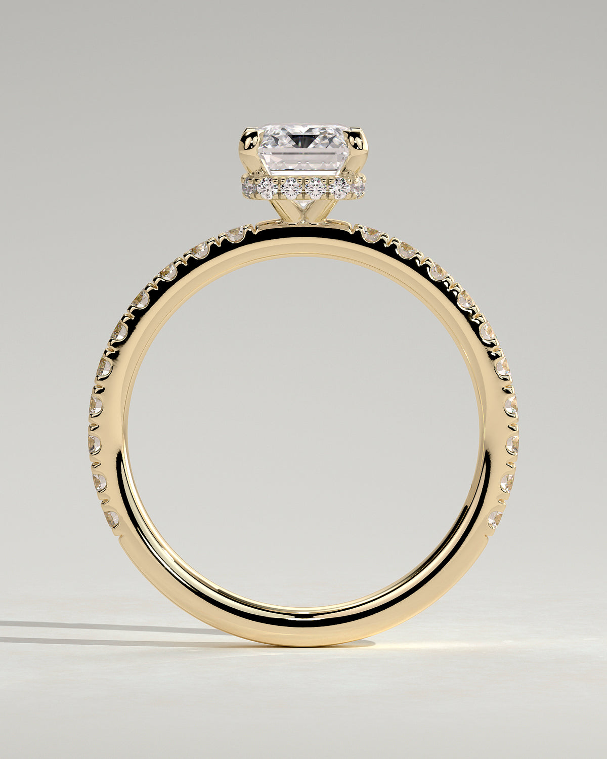 MET 0219 - 2 ct source configuration - 18k Yellow Gold source reference - product detail view