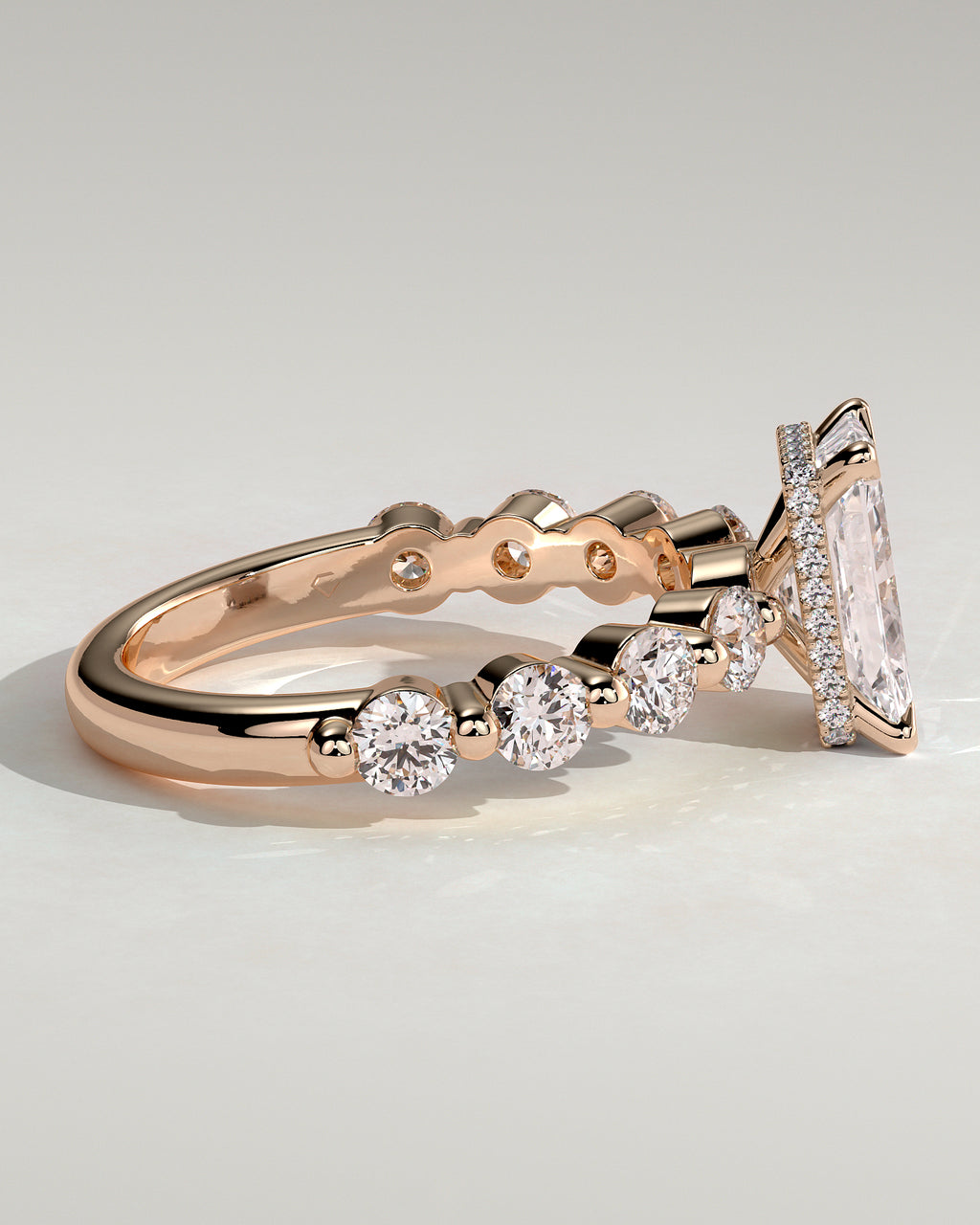 MET 0229 - 2 ct source configuration - 18k Rose Gold source reference - product detail view