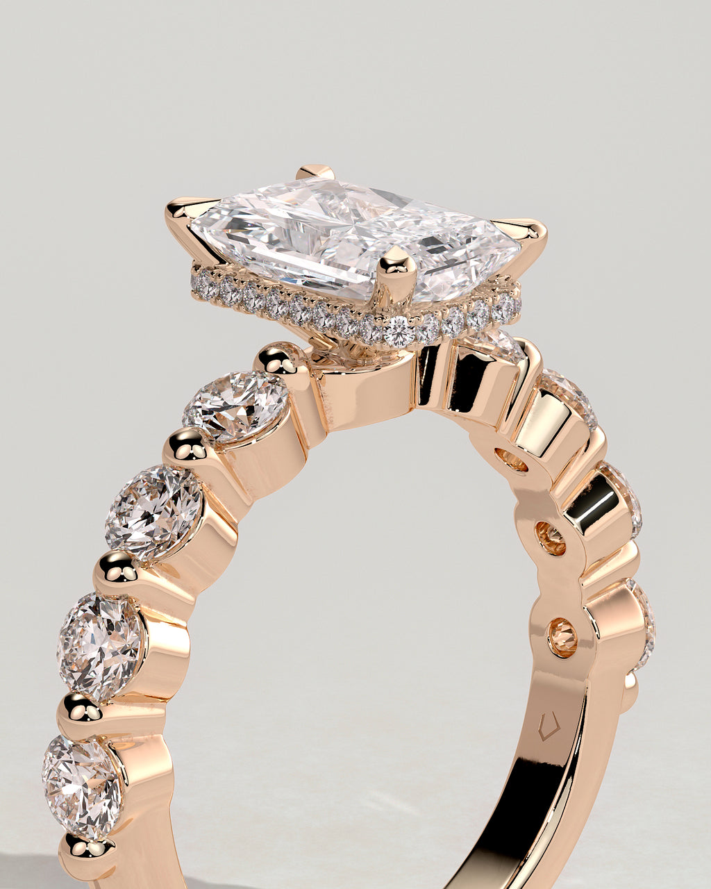 MET 0229 - 2 ct source configuration - 18k Rose Gold source reference - product detail view