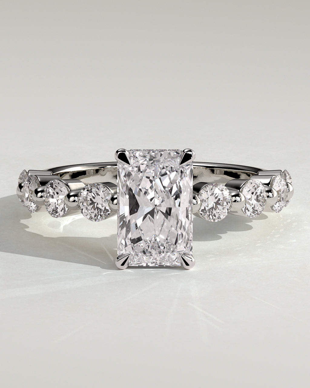 MET 0229 - 2 ct source configuration - 18k White Gold source reference - product detail view