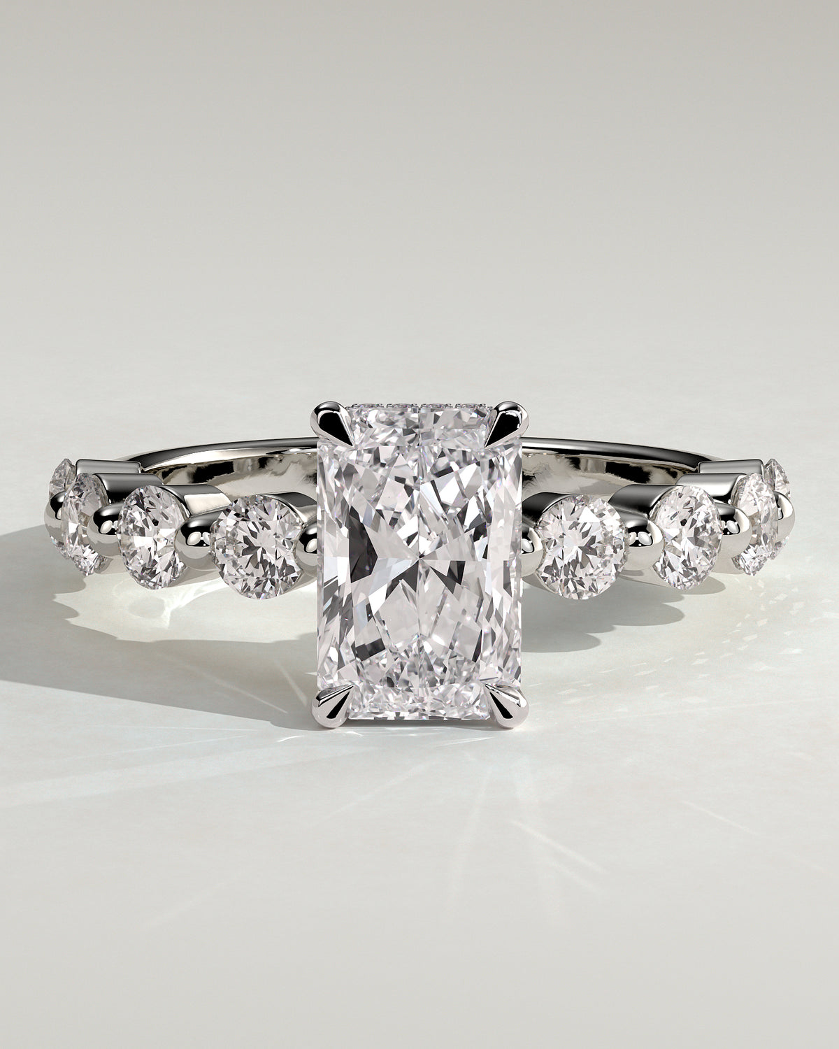 MET 0229 - 2 ct source configuration - 18k White Gold source reference - product detail view