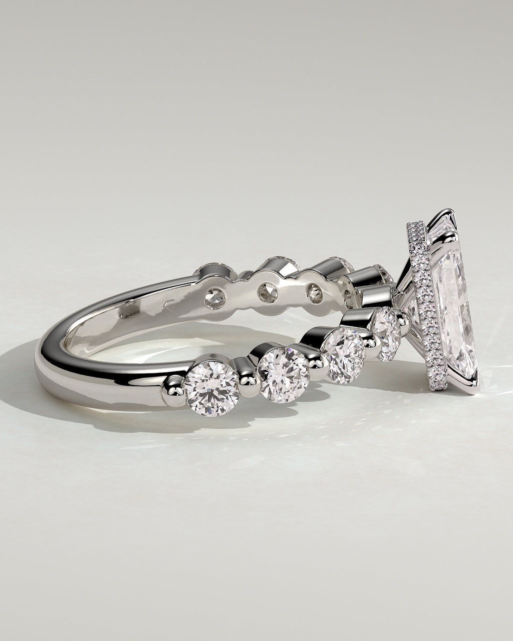 MET 0229 - 2 ct source configuration - 18k White Gold source reference - product detail view