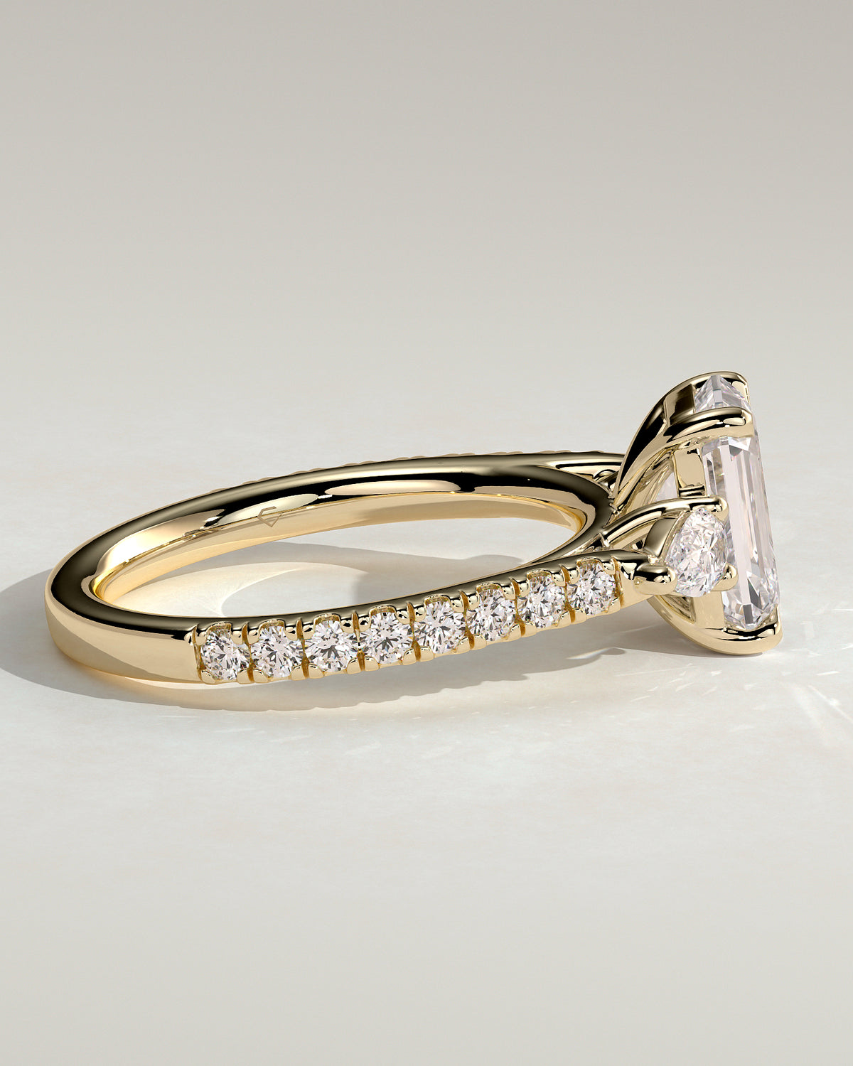 MET 0233 - 2 ct source configuration - 18k Yellow Gold source reference - product detail view