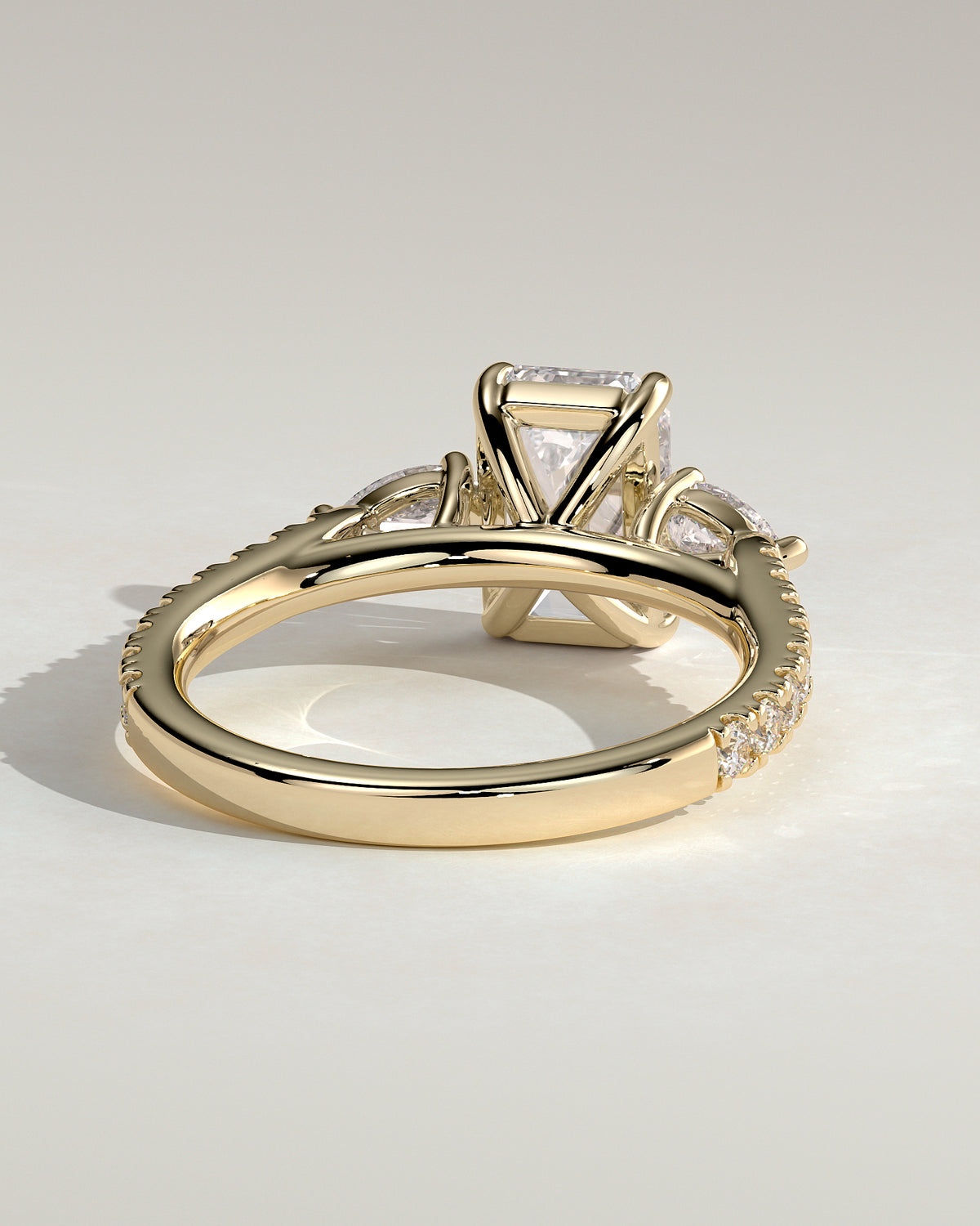MET 0233 - 2 ct source configuration - 18k Yellow Gold source reference - product detail view