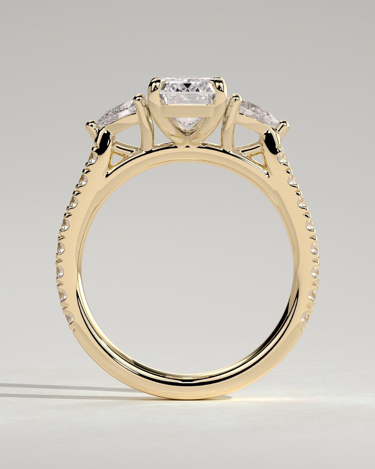 MET 0233 - 2 ct source configuration - 18k Yellow Gold source reference - product detail view