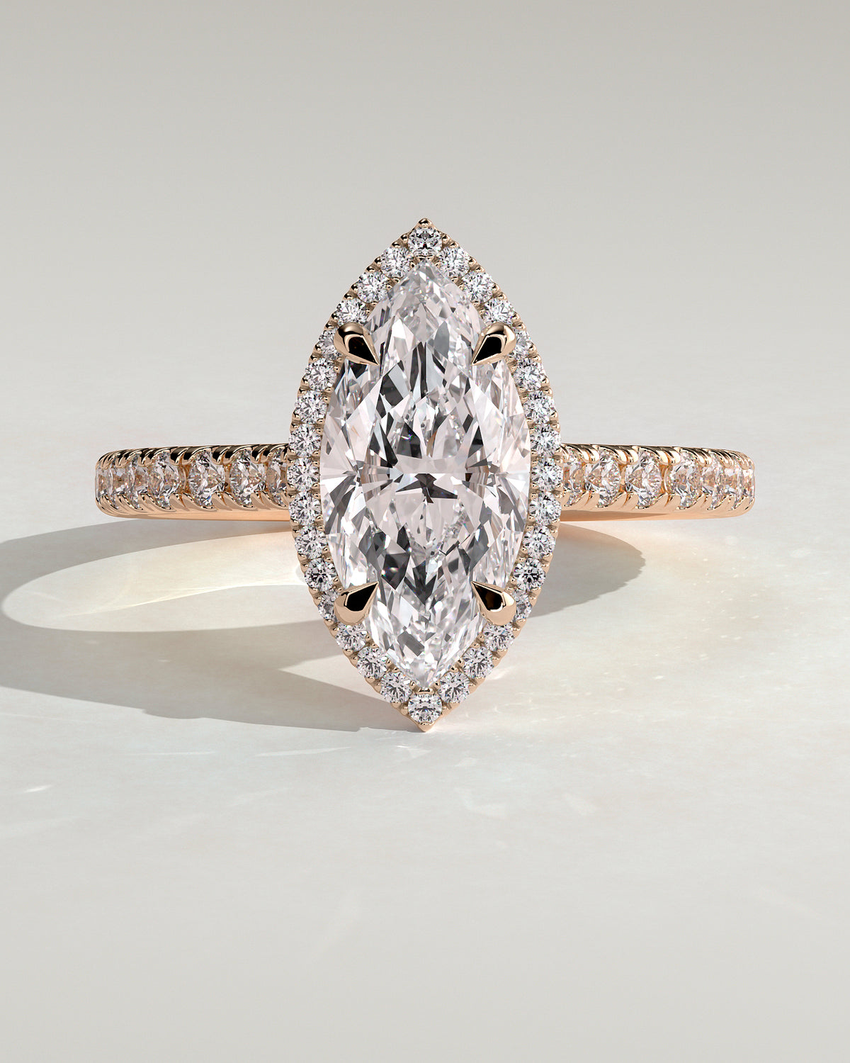 MET 0250 - 2 ct source configuration - 18k Rose Gold source reference - product detail view