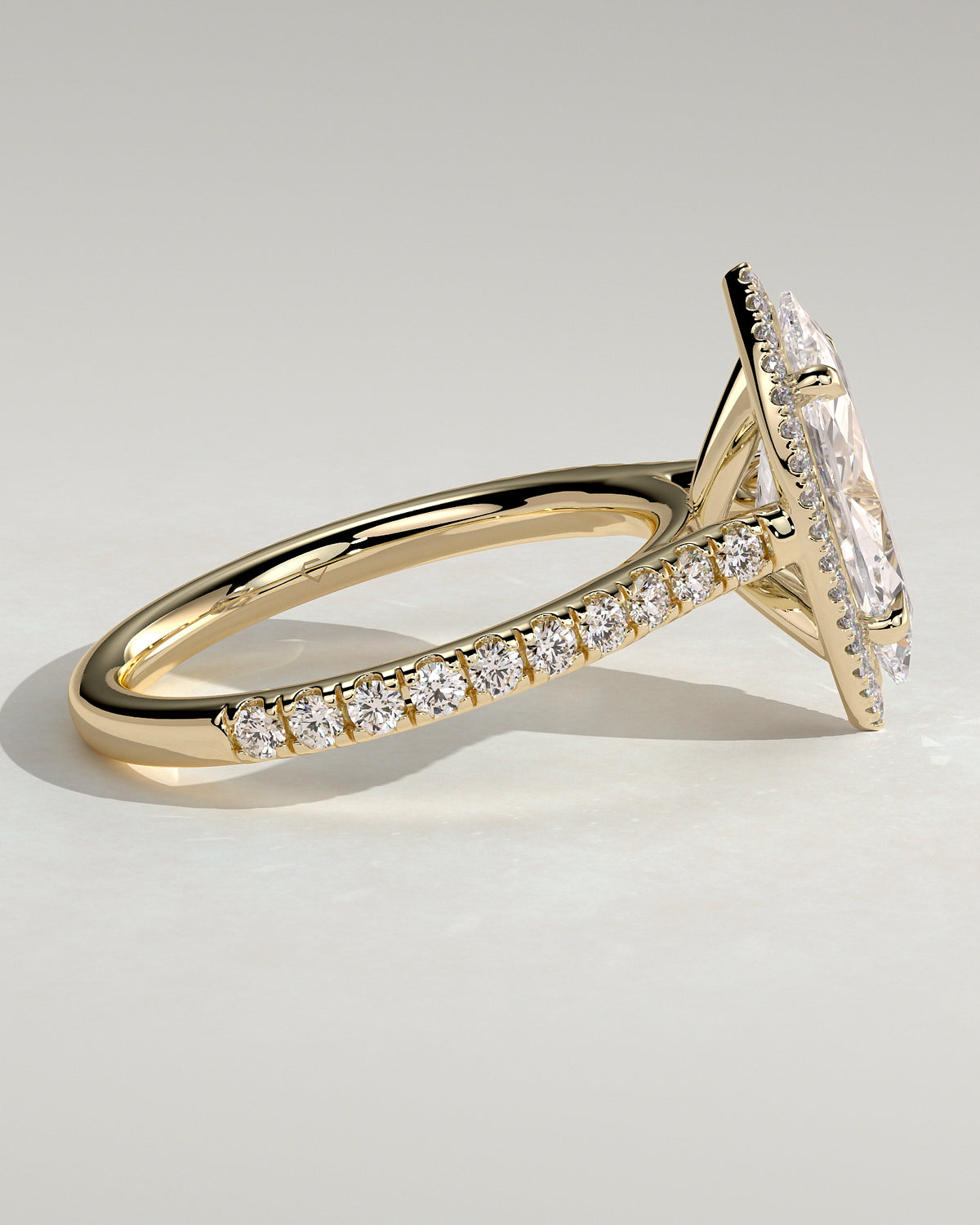 MET 0250 - 2 ct source configuration - 18k Yellow Gold source reference - product detail view
