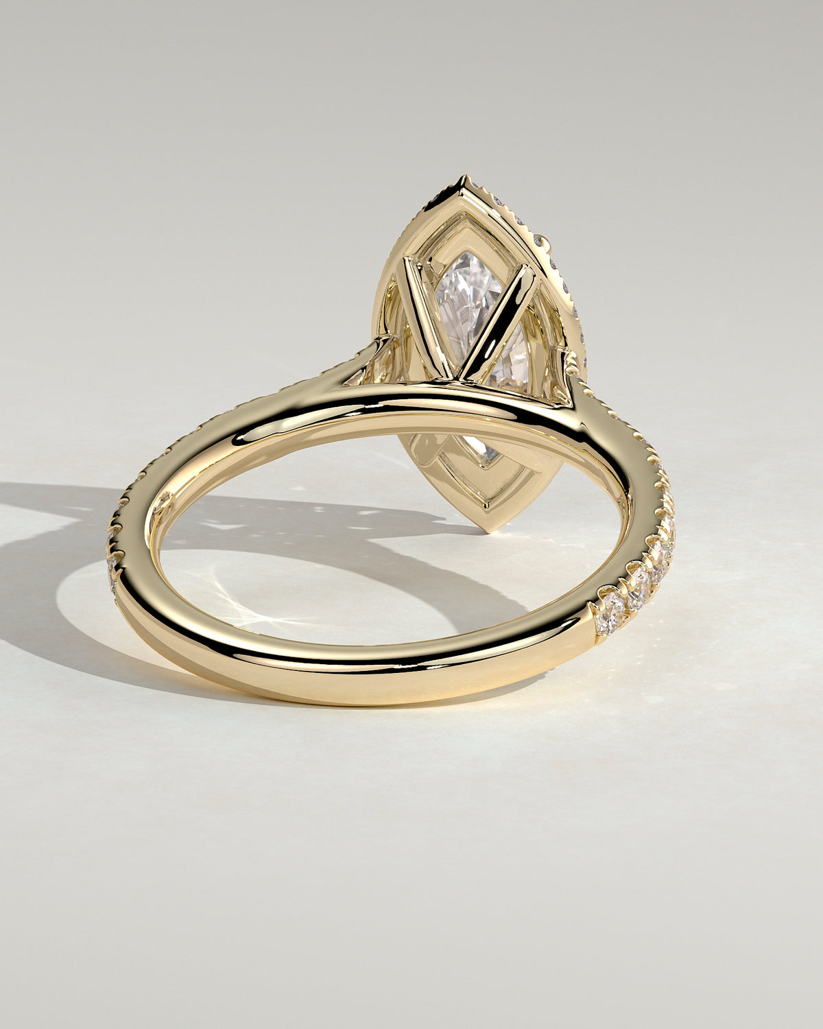 MET 0250 - 2 ct source configuration - 18k Yellow Gold source reference - product detail view