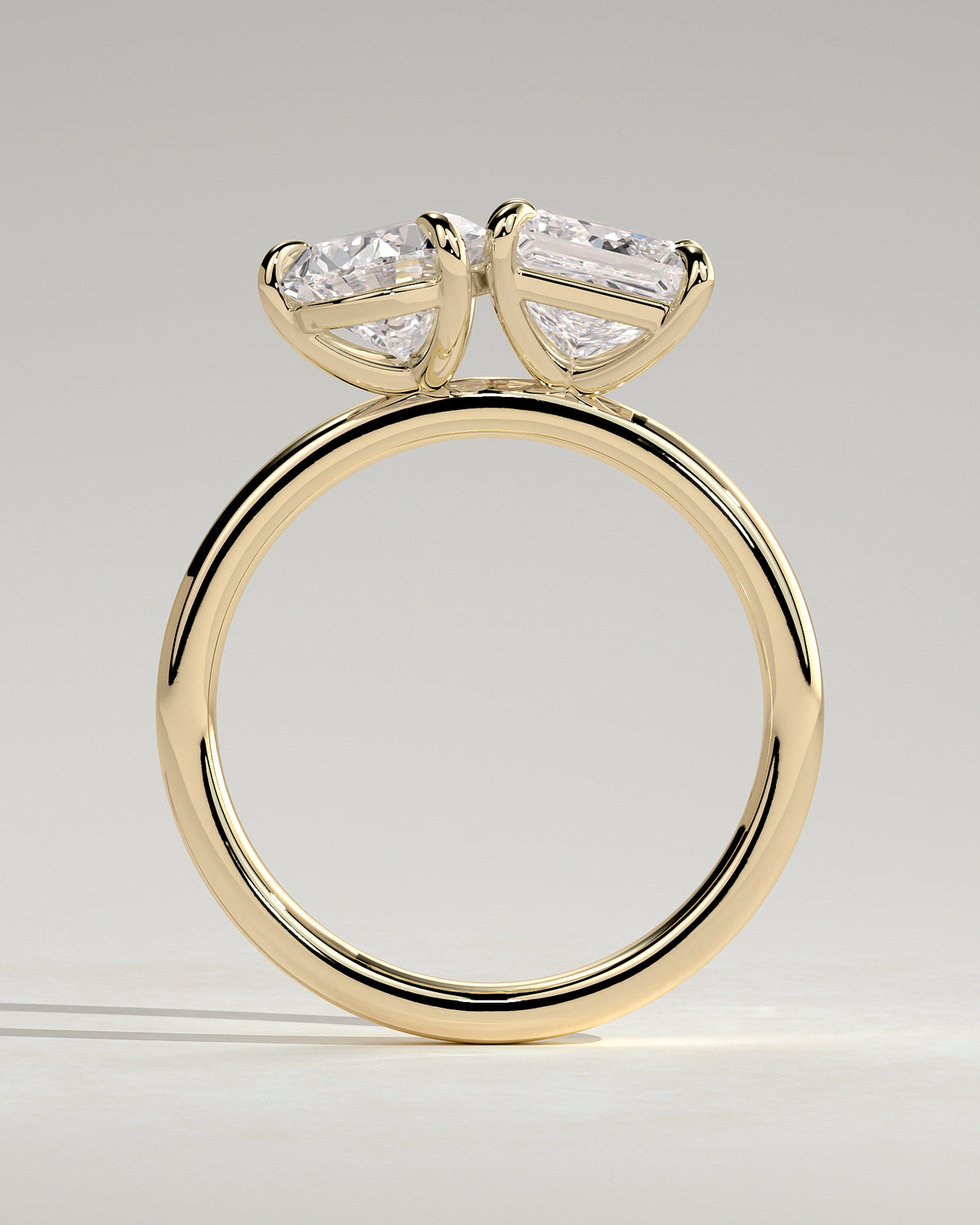 MET 0255 - yellow gold color source design reference - setting detail view