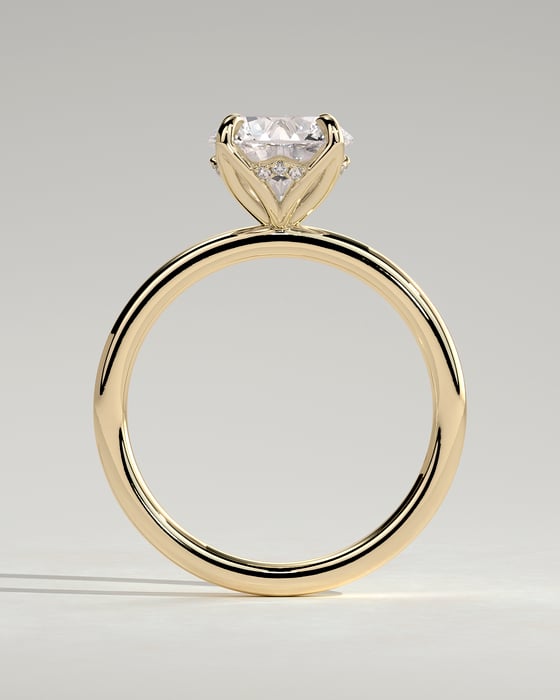 MET 0284, 2 ct / 18K Gelbgold Referenz, Seitenprofil