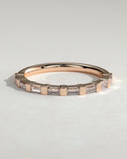 MET 0390 Damen-Ehering - Roségold - Vorderansicht