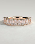 MET 0417 Damen-Ehering - Roségold - Vorderansicht