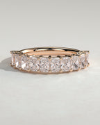 MET 0418 Damen-Ehering - Roségold - Vorderansicht