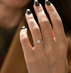 First Light solitaire ring in yellow gold · Photo 13