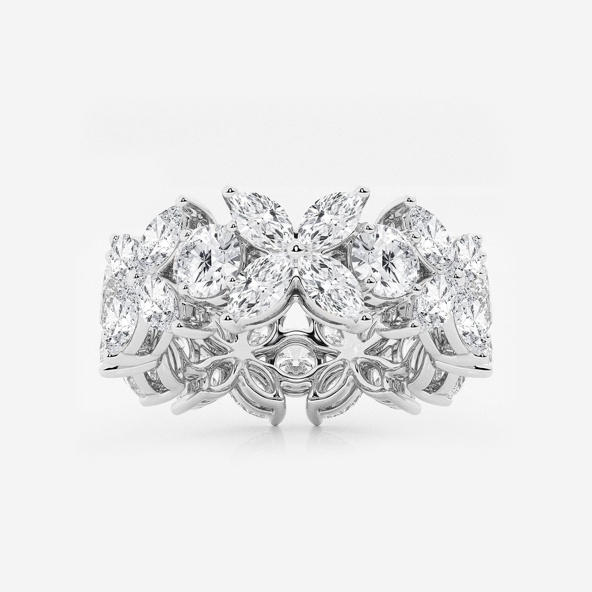 MET Flora Eternity ET001 — 5 ct platin, ürün görünümü 1