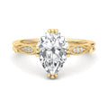 Pear Lab Grown Diamond Vintage-Inspired Engagement Ring — Pear design reference