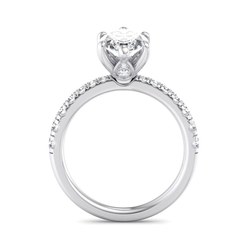 Marquise Lab Grown Diamond Vintage-Inspired Engagement Ring — Marquise design reference