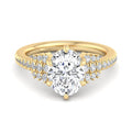 Oval Lab Grown Diamond Vintage-Inspired Engagement Ring — Oval design reference