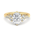 Oval Lab Grown Diamond Vintage-Inspired Engagement Ring — Oval design reference
