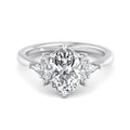 Oval Lab Grown Diamond Vintage-Inspired Engagement Ring — Oval design reference