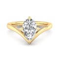 Pear Lab Grown Diamond Solitaire Engagement Ring — Pear design reference