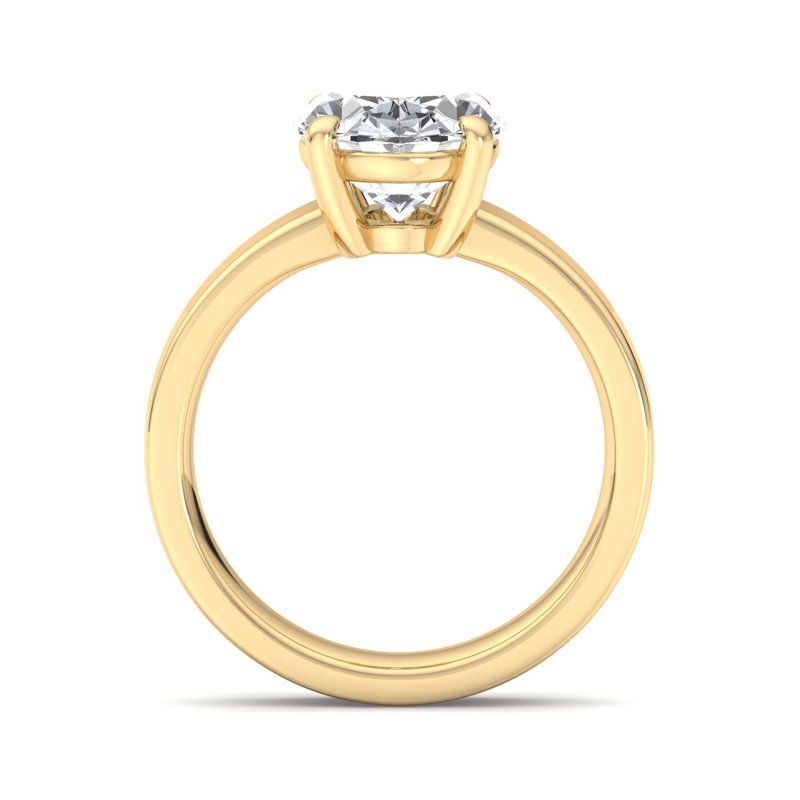 Oval Lab Grown Diamond Solitaire Engagement Ring — Oval design reference