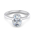 Oval Lab Grown Diamond Milgrain Vintage-Inspired Engagement Ring — Oval design reference