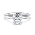 Oval Lab Grown Diamond Solitaire Engagement Ring — Oval design reference