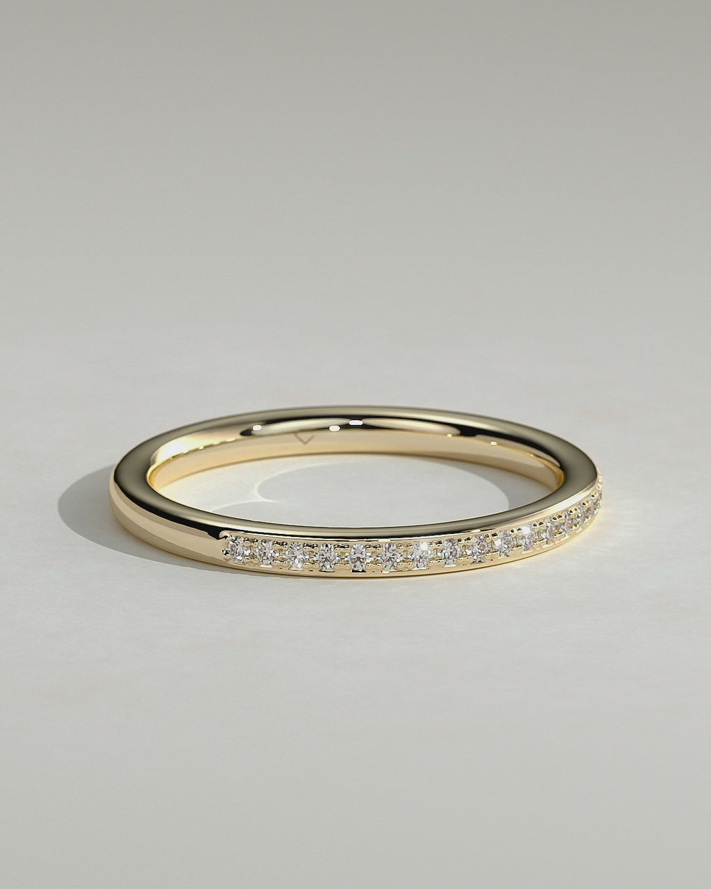 MET 0394 women's wedding ring in yellow gold, original product video