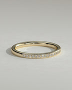 MET 0394 women's wedding ring in yellow gold, original product video