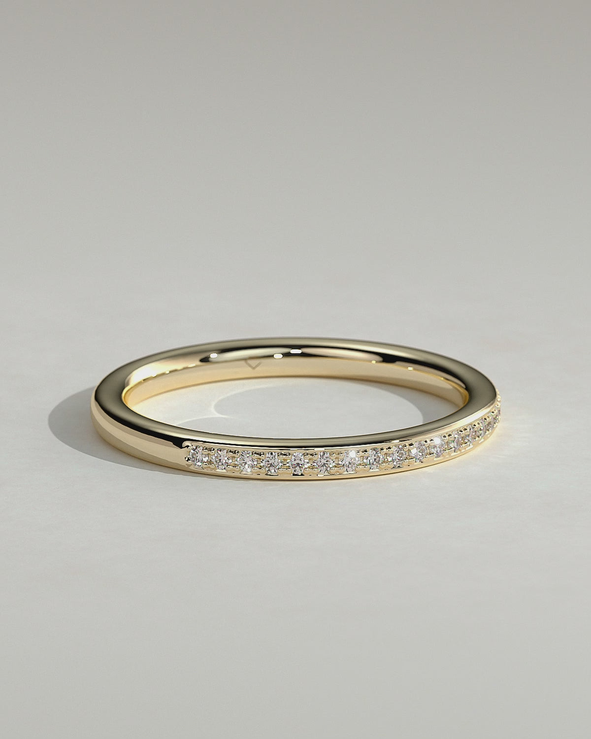 MET 0394 women's wedding ring in yellow gold, original product video