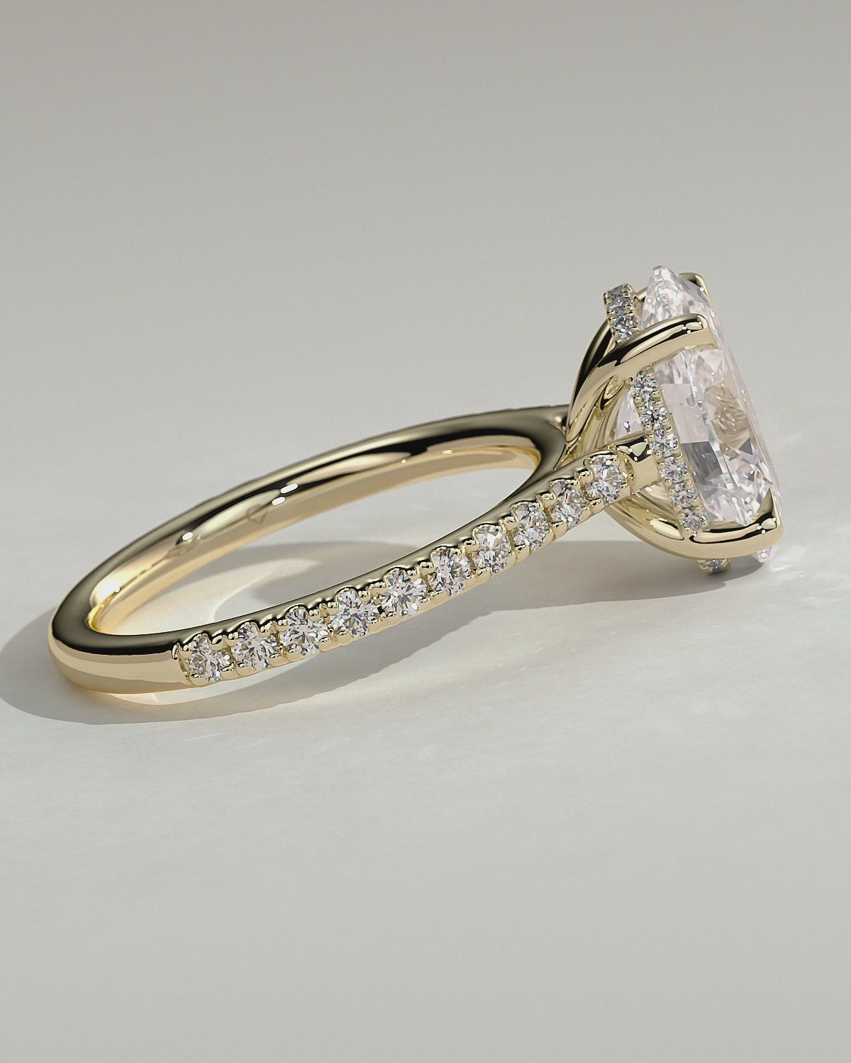MET 0014 - 3 ct center stone - 18k Yellow Gold source reference - product video - source 8330050f6b6faff5a66321ff74358993