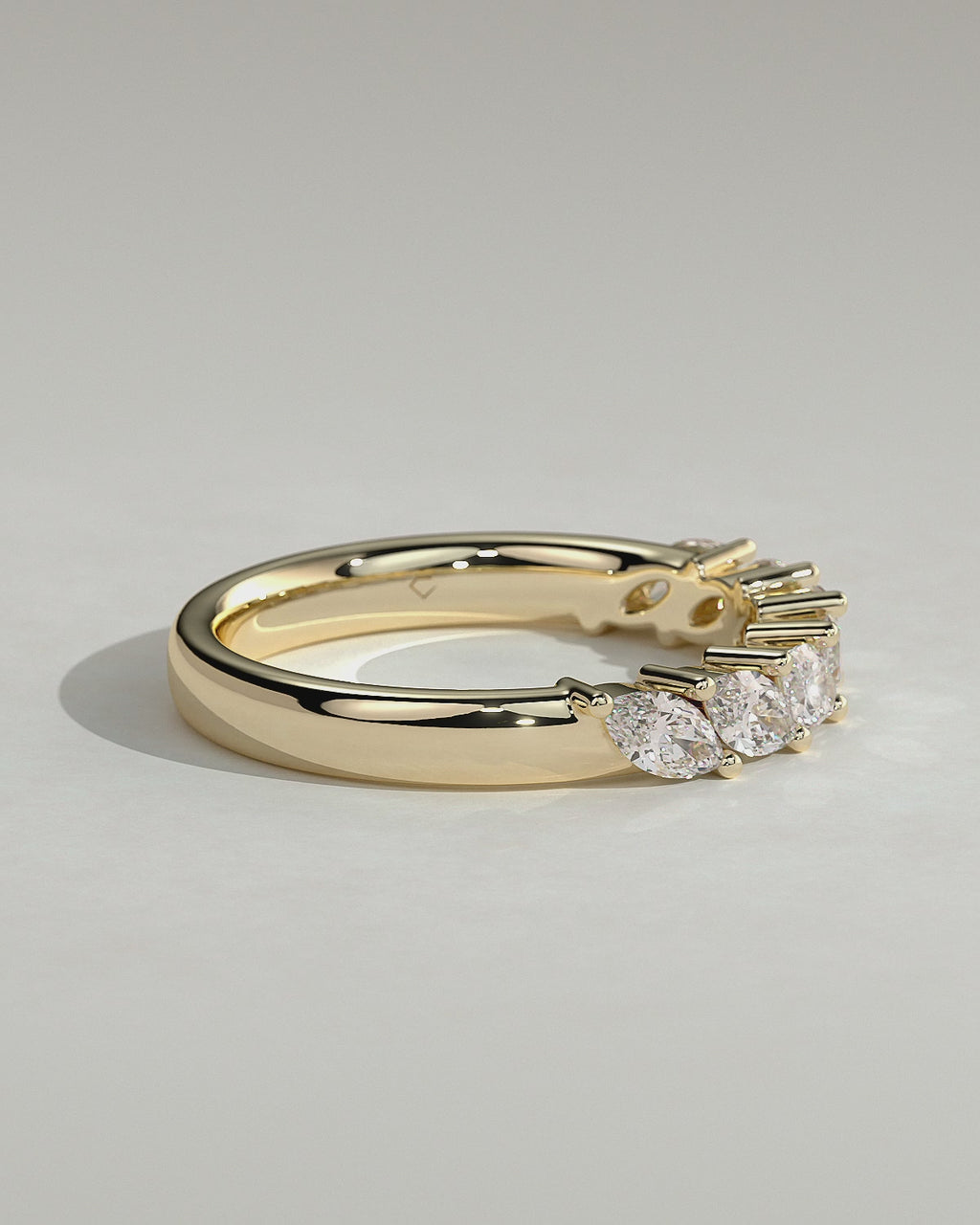 MET 0410 women's wedding ring in yellow gold, original product video
