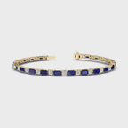 MET-WB-0063 | 14K Yellow Gold | LGBT0163 | Yellow Gold Azalea Sapphire & Diamond Bracelet | LGBT0163-1.mp4