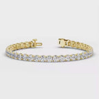 MET-WB-0043 | 14K Yellow Gold | LGBO90064 | Yellow Gold 14ctw Rivera Tennis Bracelet | LGBO90064-1.mp4