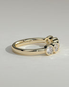 MET 0430 women's wedding ring in yellow gold, original product video