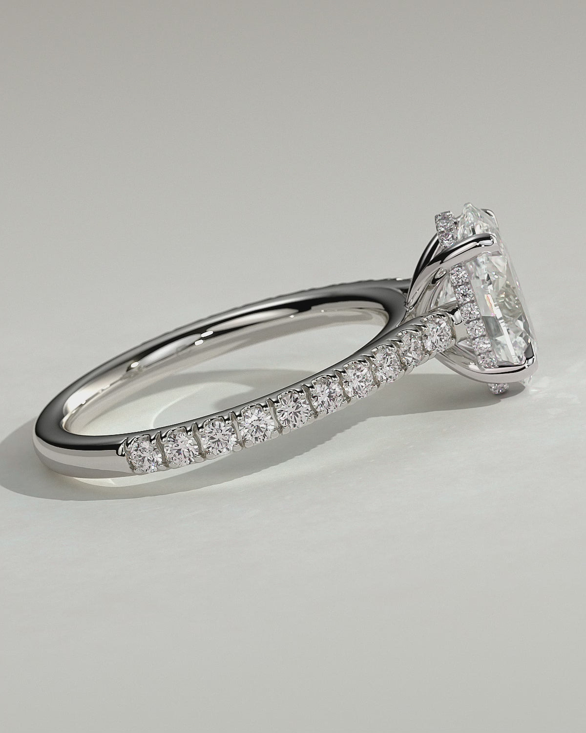 MET 0014 - 2 ct center stone - 18k White Gold source reference - product video - source 2e1022834814db316a481267bc5a14bf