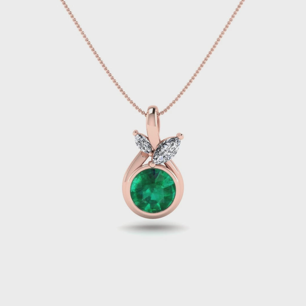 MET-WN-0070 | 14k Rose Gold | 1/4ctw | LGRFN0092 | LGRFN0092-1.mp4