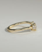 MET 0415 women's wedding ring in yellow gold, original product video
