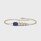 MET-WB-0052 | 14K Yellow Gold | LGBT0145 | Yellow Gold Kate Sapphire & Diamond Bracelet | LGBT0145-1.mp4