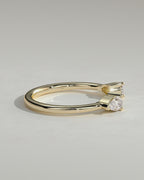 MET 0412 women's wedding ring in yellow gold, original product video