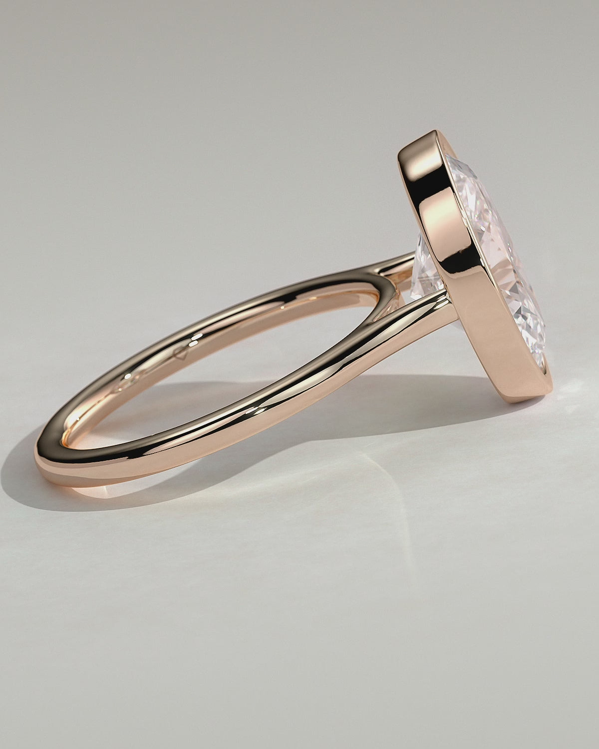MET 0151 - 4 ct center stone - 18k Rose Gold source reference - product rotation video