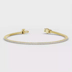 MET-WB-0051 | 14K Yellow Gold | LGB100007 | Yellow Gold 1ctw Rivera Tennis Bracelet | LGB100007-1.mp4