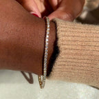 MET-WB-0039 | 14K Rose Gold | LGB300011 | Rose Gold 3ctw Lab Grown Diamond Tennis Bracelet | LGB300011-vid.mp4