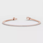 MET-WB-0051 | 14K Rose Gold | LGB100005 | Rose Gold 1ctw Rivera Tennis Bracelet | LGB100005-1.mp4